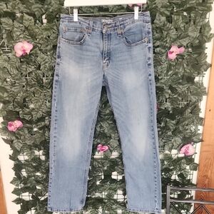 Denizen from Levi's Men's Distressed Blue Jeans